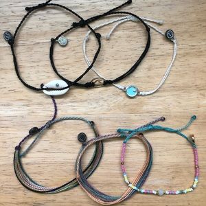 6 Pura Vida bracelets